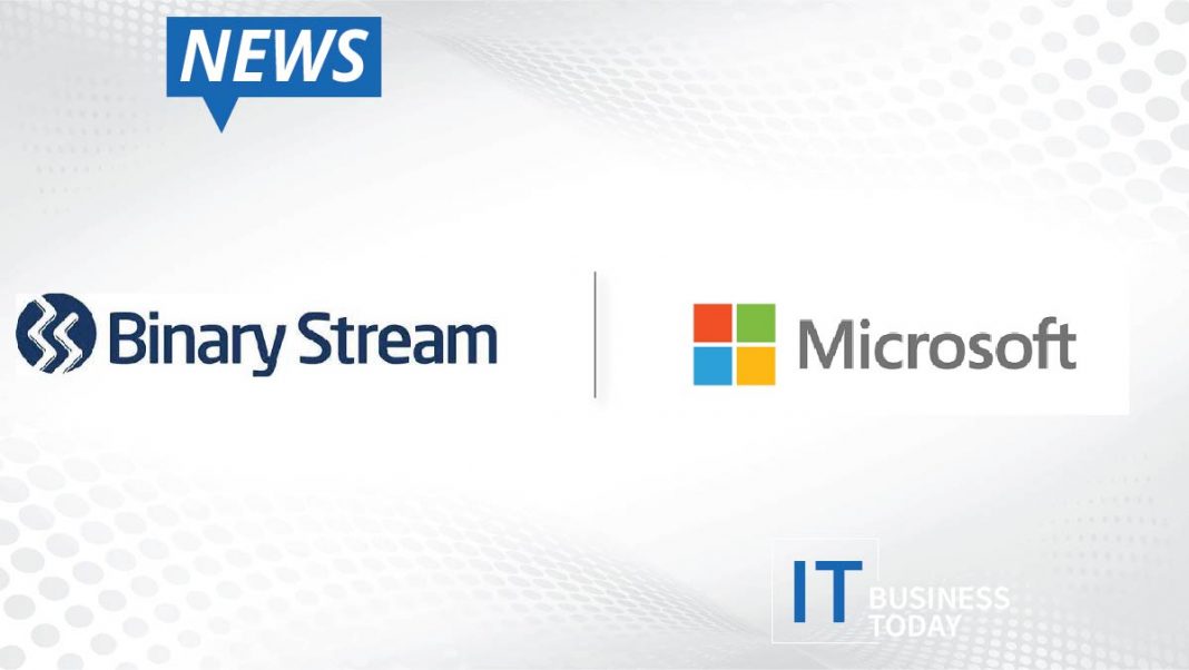 Binary Stream expands worldwide presence by entering a licensing agreement with Microsoft for Subscription Billing Suite