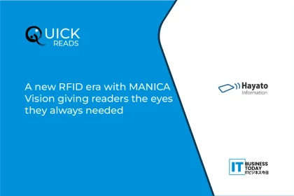 A new RFID era with MANICA Vision giving readers the eyes they always needed