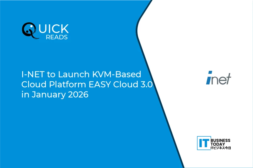 I-NET to Launch KVM-Based Cloud Platform EASY Cloud 3.0 in January 2026
