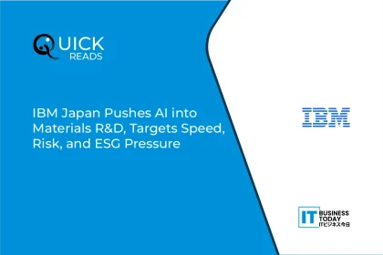 IBM Japan Pushes AI into Materials R&D, Targets Speed, Risk, and ESG Pressure