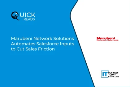 Marubeni Network Solutions Automates Salesforce Inputs to Cut Sales Friction