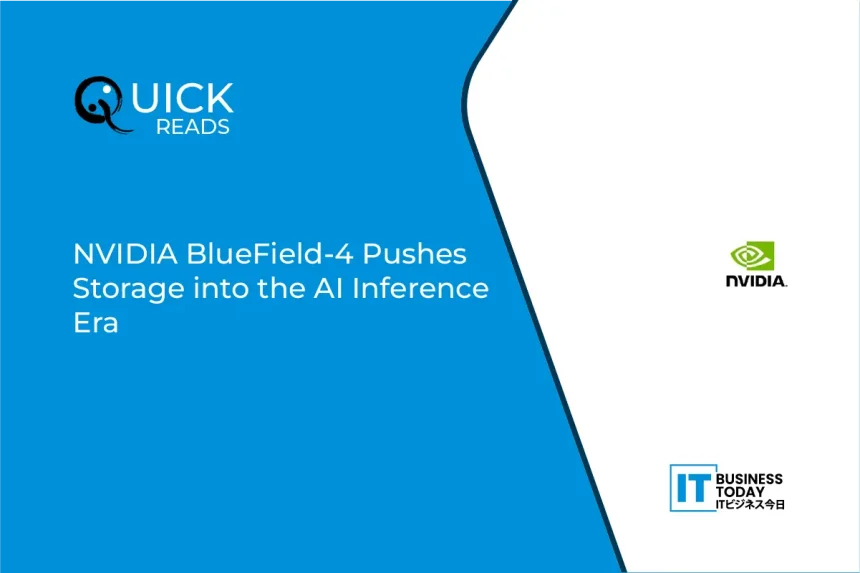 NVIDIA BlueField-4 Pushes Storage into the AI Inference Era