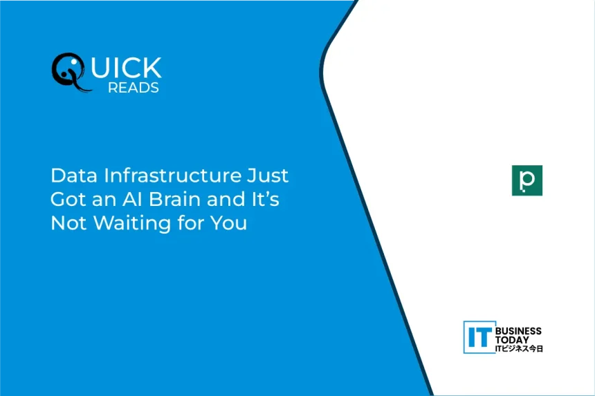 Data Infrastructure Just Got an AI Brain and It’s Not Waiting for You